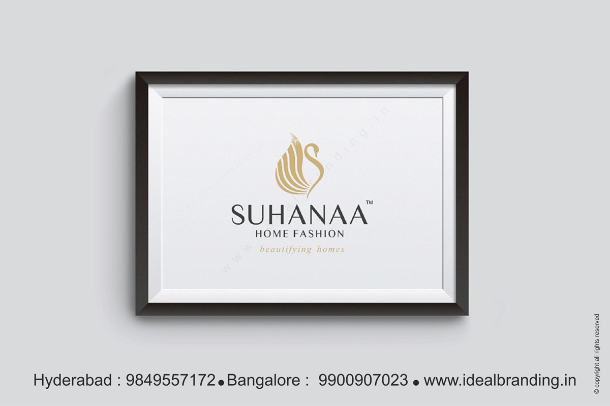 Home Furniture & Furnishings Logo Design - suhana 4, luxury decor brands in india, group logo design suhana 10, Modular furniture branding, brand logo, suhana 9