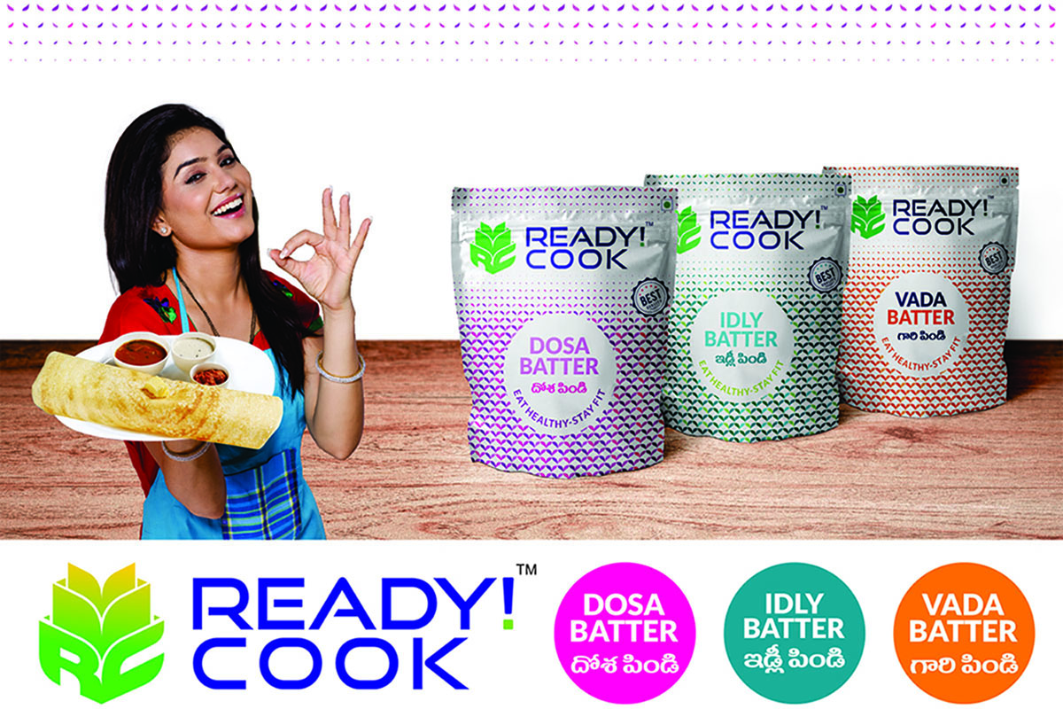 ready! cook - food packaging, branding hyderabad, bangalore