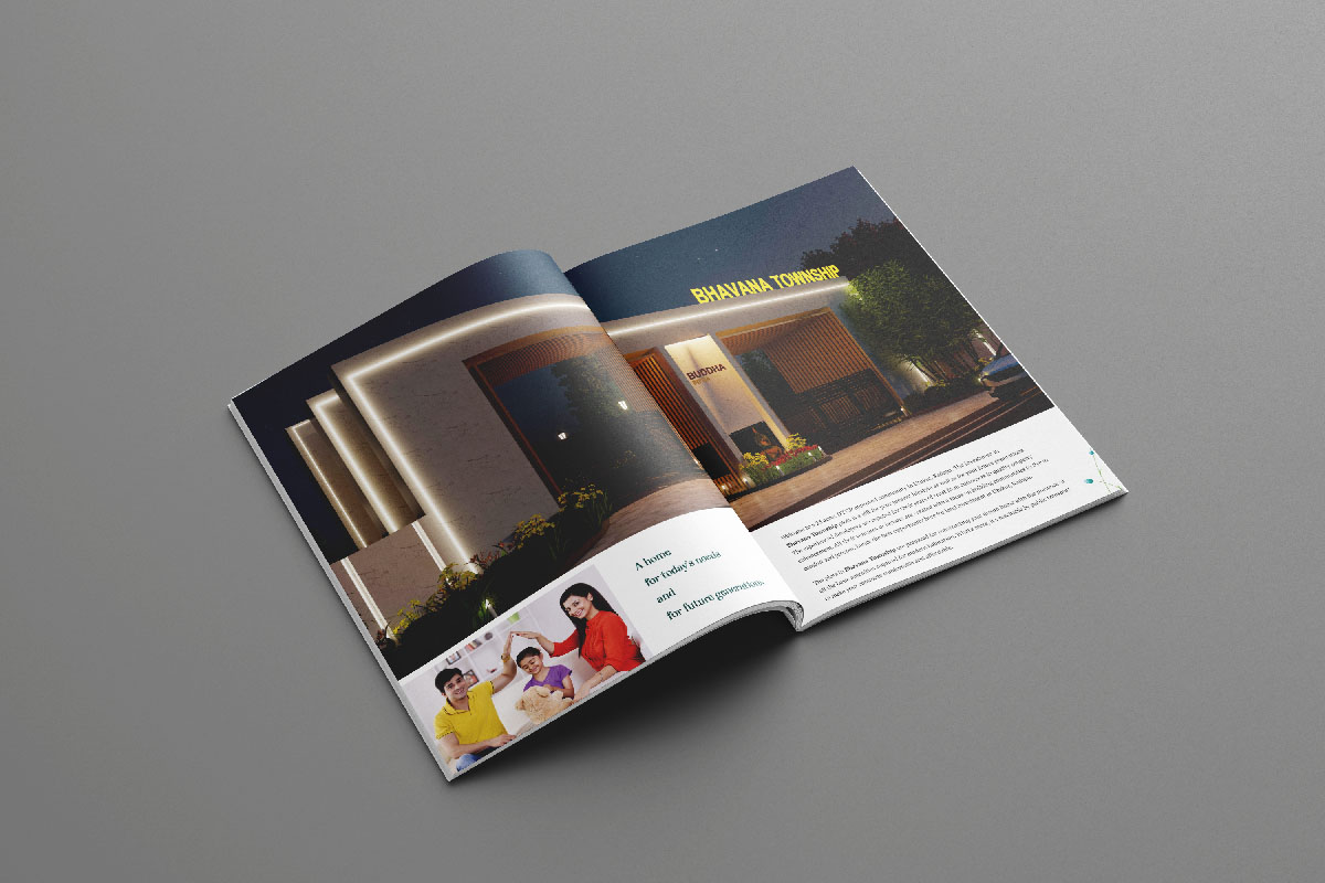 Apartments & Plot Brochure design & Printing Andhra Pradesh, Real Estate Branding Services Andhra Pradesh