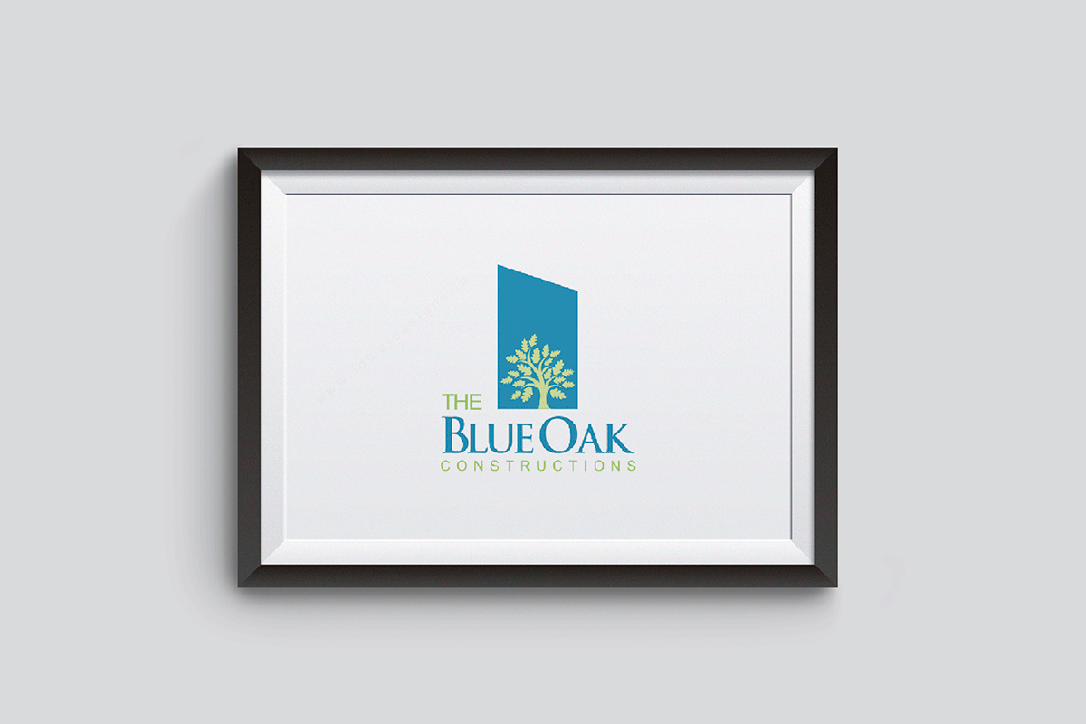 real-estate-logo-design-india,-blue-oak-corporate-stationery-design-hyderabad,-india